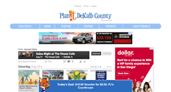 Desktop Screenshot of planitdekalbcounty.com